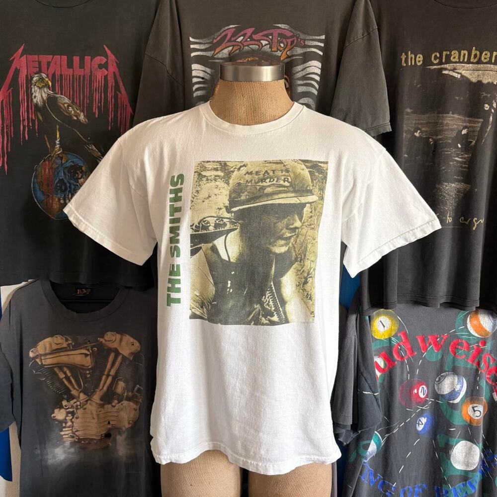 Vintage 2000s The Smiths Band Meat is murder T-shirt